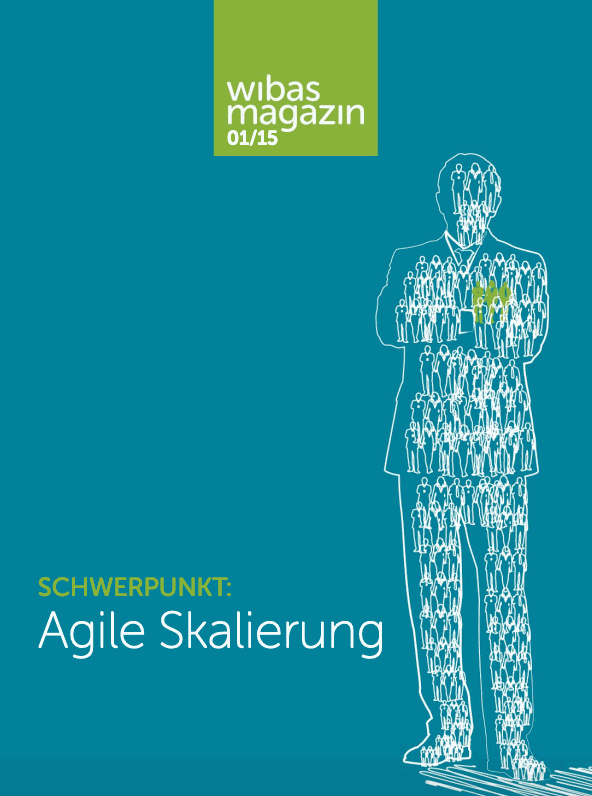 Cover des wibas Magazins 01 15 Agile Skalierung